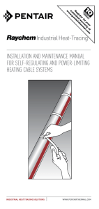 Raychem Industrial Heat-Tracing Installation