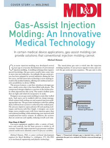 Gas-Assist Injection Molding: An Innovative Medical