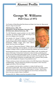 Alumni Profile George W. Williams