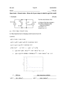 EE 223 Test #1 02/25/2003 Name: _____ / 100 pts Open book