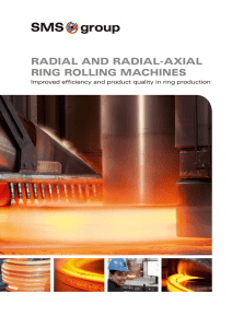 radial and radial-axial ring rolling machines