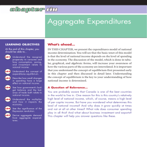 Aggregate Expenditures - McGraw Hill Higher Education