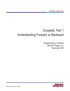 Crosstalk, Part 1 Understanding Forward vs Backward