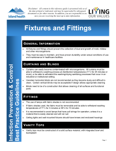 Fixtures and Fittings