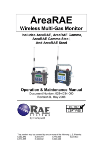 AreaRAE Steel Manual