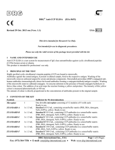 DRG Anti-CCP ELISA (EIA-5653) Revised 29 Oct. 2013 rm (Vers