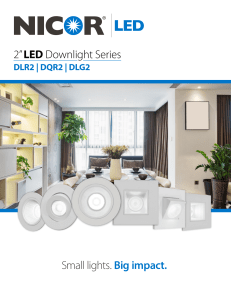 2” LED Downlight Series