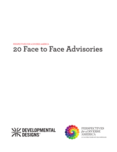 20 Face to Face Advisories