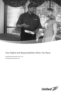 Your Rights and Responsibilities When You Move