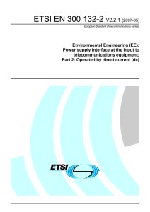 ETSI EN 300 132-2 V2.2.1 (2007-05)