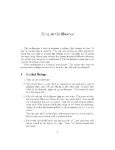 Using an Oscilloscope