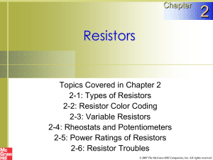 Resistors