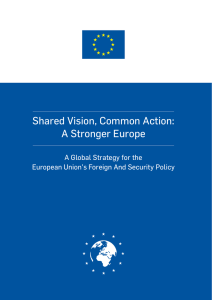 Shared Vision, Common Action: A Stronger Europe