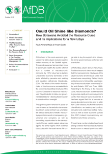 Could Oil Shine like Diamonds?