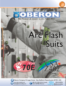 Oberon Arc Flash Suit Catalog