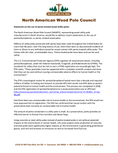 A new statement - North American Wood Pole Council