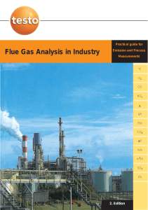 Flue Gas Analysis in Industry