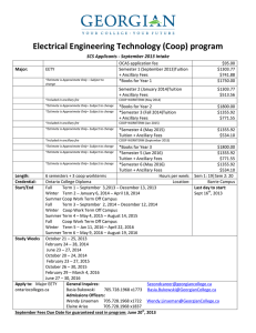 Electrical Engineering Technology (Coop