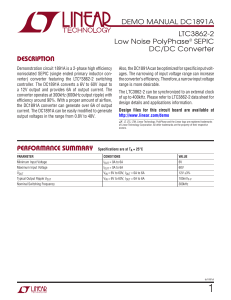 DC1891A - Linear Technology