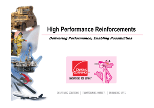 High Performance Reinforcements