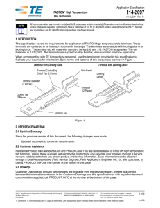 FASTON High Temperature Tab Terminals