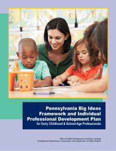Pennsylvania Big Ideas Framework and Individual