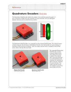 Quadrature Encoders Overview