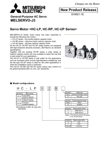 Servo Motor LP, HC-RP, HC-UP Series> General