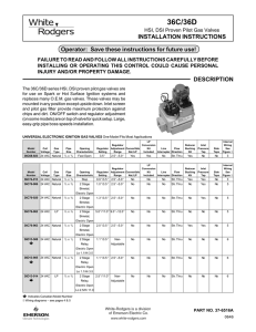 Installation Instruction - Emerson Climate Technologies