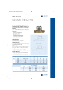 moisture indicators - Henry Technologies