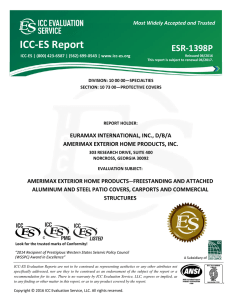 ESR-1398P - Euramax International, Inc., d/b/a Amerimax - ICC-ES
