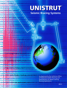 Seismic Bracing Systems