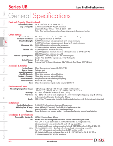 General Specifications