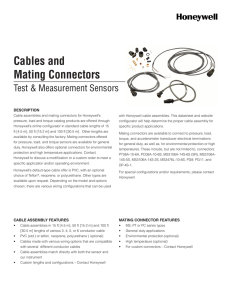 Cables And Mating Connectors