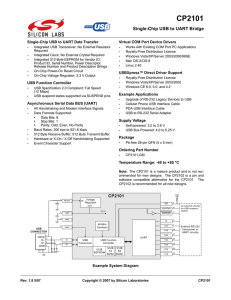 CP2101 Data Sheet