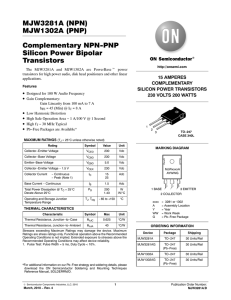 tip33a NPN Moyenne puissance silicium transistor cs = top3 1 pc 