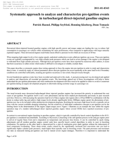 Systematic approach to analyze and characterize pre