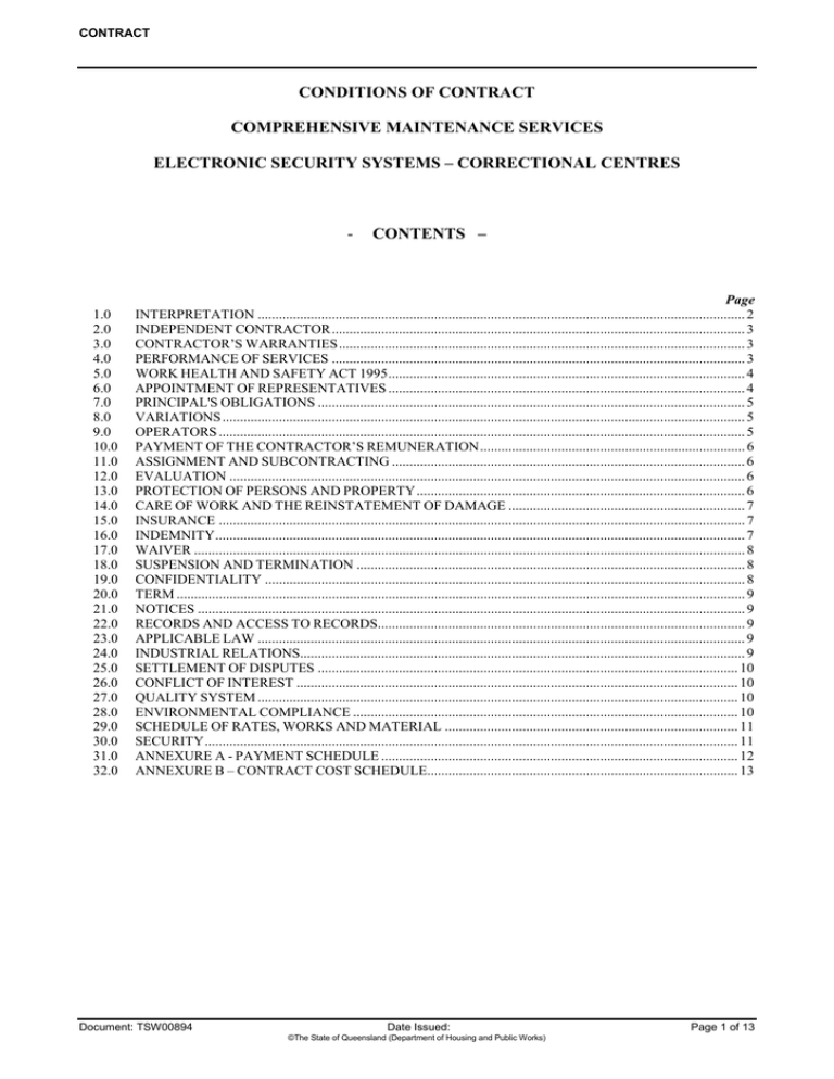 conditions-of-contract-comprehensive-maintenance