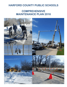 Comprehensive Maintenance Plan 2014