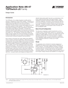 Application Note AN-47 TOPSwitch-JX Family