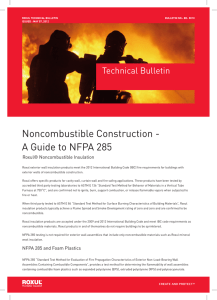 Noncombustible Construction