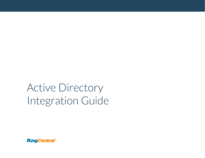 Active Directory Integration Guide