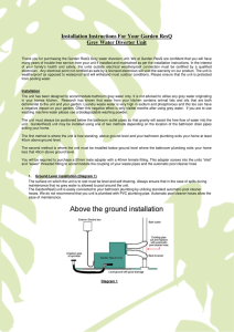 Installation Instructions For Your Garden ResQ Grey Water Diverter