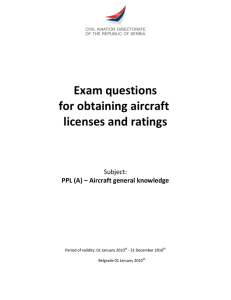 Aircraft general knowledge