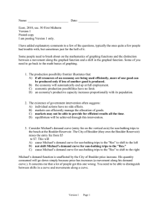 Econ. 2010, sec. 50 First Midterm Version 1