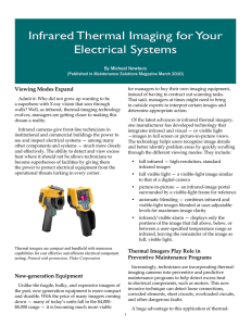 Infrared Thermal Imaging for Your Electrical Systems