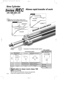 REC Series - Sine Cylinder