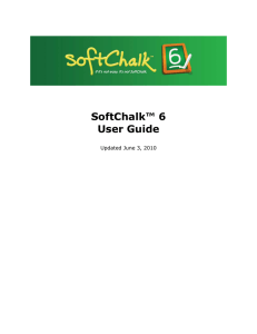 SoftChalk™ 6 User Guide