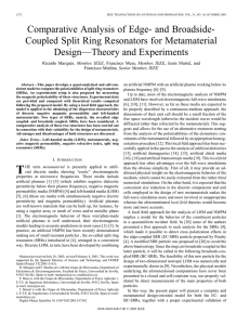 Comparative analysis of edge- and broadside