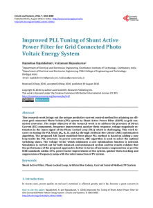 Improved PLL Tuning of Shunt Active Power Filter for Grid